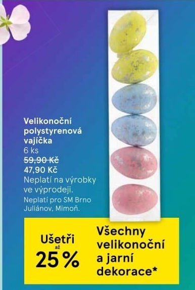 Velikonoční vajíčka dekorační