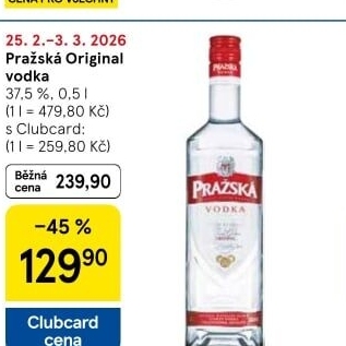 Vodka Pražská