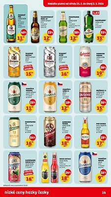 akční leták Penny Market 25.2.2026-3.3.2026