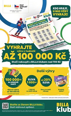 akční leták BILLA 25.2.2026-3.3.2026