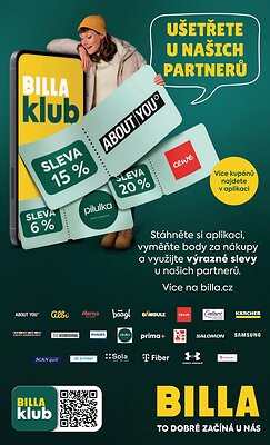 akční leták BILLA 25.2.2026-3.3.2026