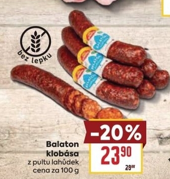 Klobása Balaton Krásno