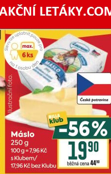 Máslo z Vysočiny Lacrum