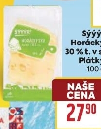 Sýr Horácký 30 % Sýýýr!