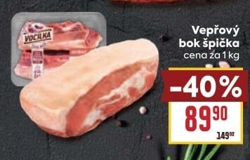 Vepřový bok špička Vocílka