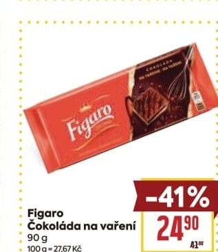 Čokoláda na vaření Figaro