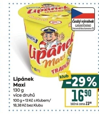 Dezert Lipánek Madeta