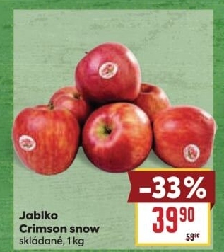 Jablka Crimson Snow