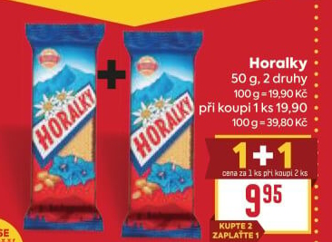 Oplatky Horalky Sedita