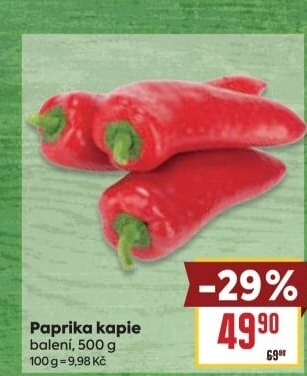 Paprika červená kapie