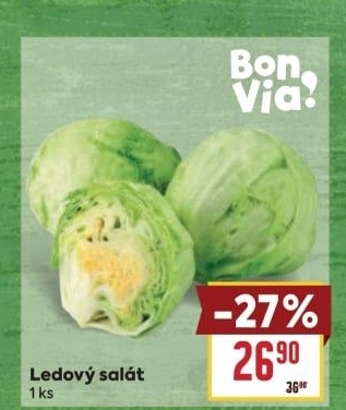 Salát ledový Billa Bonvia