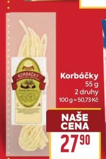 Sýr Korbáčky Dobrý den