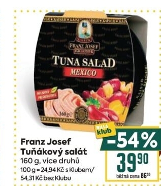 Tuňákový salát Exclusive Franz Josef Kaiser