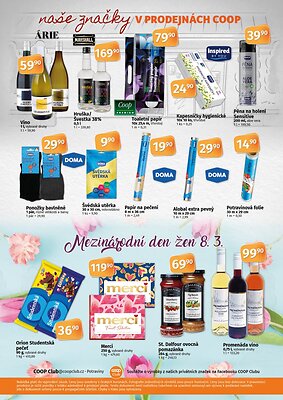 akční leták COOP 25.2.2026-10.3.2026