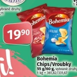 Chipsy Bohemia Chips