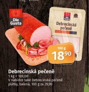 Debrecínská pečeně Dle Gusta