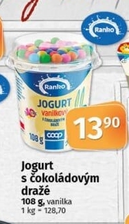 Jogurt s draže Ranko