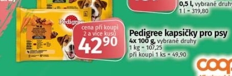 Kapsičky pro psy Pedigree