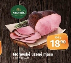 Moravské uzené maso Krahulík