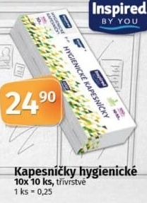 Papírové kapesníčky 3vrstvé Inspired By You