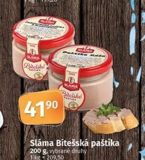 Paštika bítešská Sláma