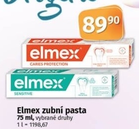 Pasty na zuby Elmex
