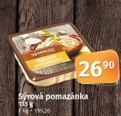 Pikantní sýrová pomazánka Varmuža