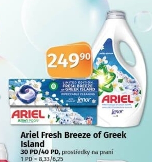 Prací prostředky Ariel