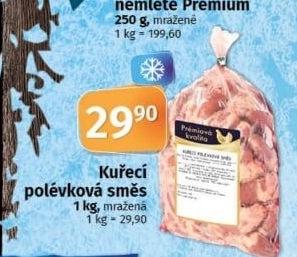 Směs kuřecí polévková mražená