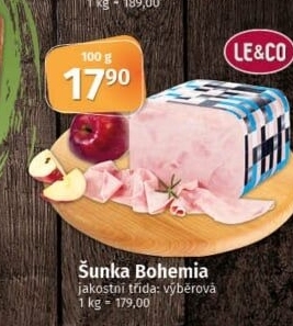 Šunka Bohemia výběrová LE&amp
