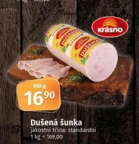 Šunka dušená standard Krásno