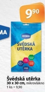 Utěrka švédská Doma