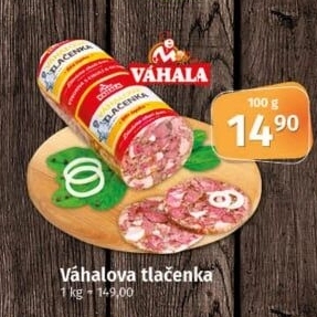 Váhalova tlačenka Váhala