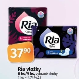Vložky dámské Ria