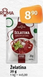 Želatina Varoma