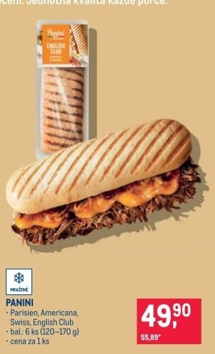 Panini mražené