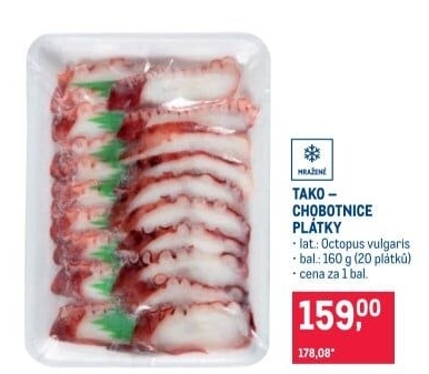 Tako chobotnice mražená