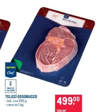 Telecí Ossobuco Metro Chef