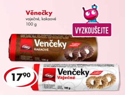 Věnečky CBA
