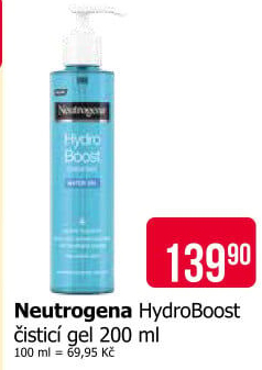 Gel pleťový čisticí Hydro Boost Neutrogena