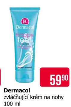 Krém zvláčňující na nohy Happy feet Dermacol