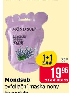 Maska na nohy Mondsub