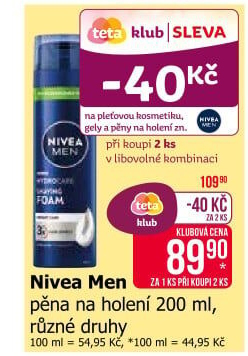 Pěna na holení pánská Men Nivea