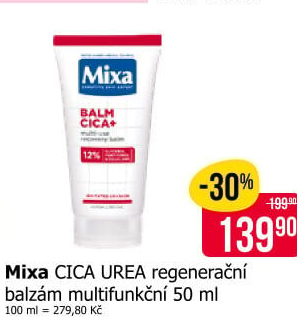 Regenerační balzám Cica Urea Mixa