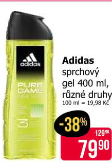 Sprchový gel Adidas