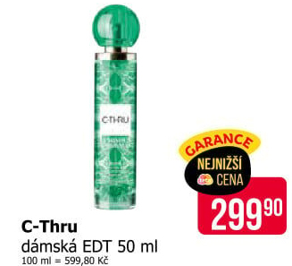 Toaletní voda dámská C-Thru