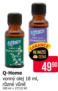 Vonné oleje Q HOme