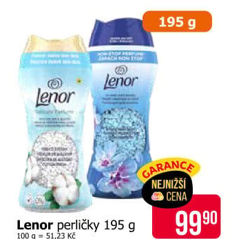 Vonné perličky do pračky Lenor