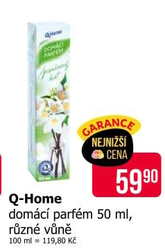 Vonný difuzér Q Home