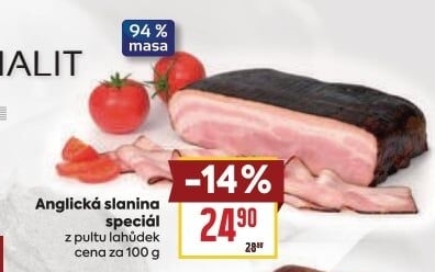 Anglická slanina speciál LE&amp